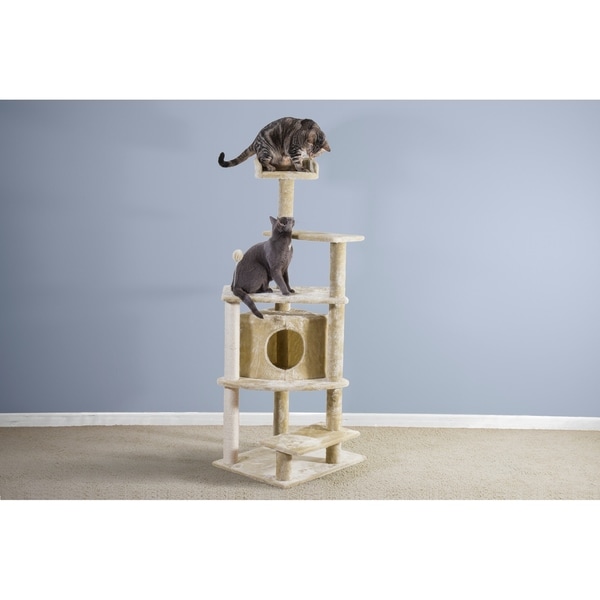 Tiger Tough Platform House Playground Cat Tree