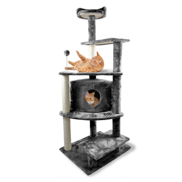 Tiger Tough Platform House Playground Cat Tree