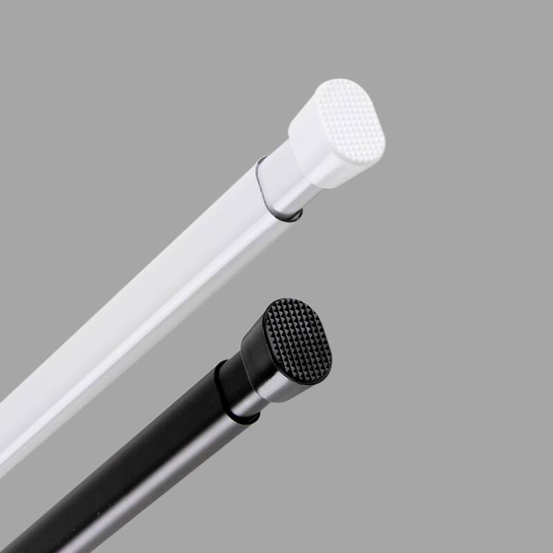 InStyleDesign 11/16" Adjustable Oval Spring Tension Rod