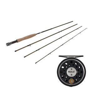 Fenwick Medalist Black Plastic/Graphite Fly Kit