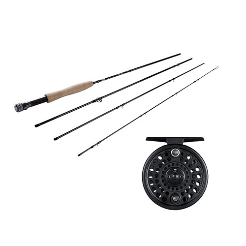 Fenwick NightHawk 8-foot Rod 4-piece Fly Fishing Kit
