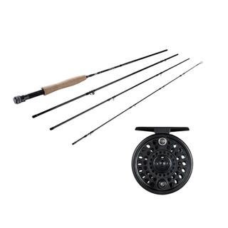 Fenwick NightHawk 8-foot Rod 4-piece Fly Fishing Kit