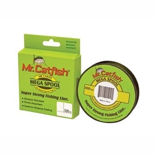 Lews Fishing Mr. Catfish HiViz 500-yard 12-pound Line Filler Spool