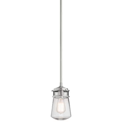Kichler Lighting Lyndon Collection 1-light Brushed Aluminum Outdoor Pendant