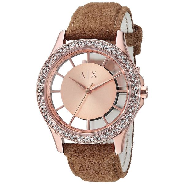 armani exchange smart watch women's