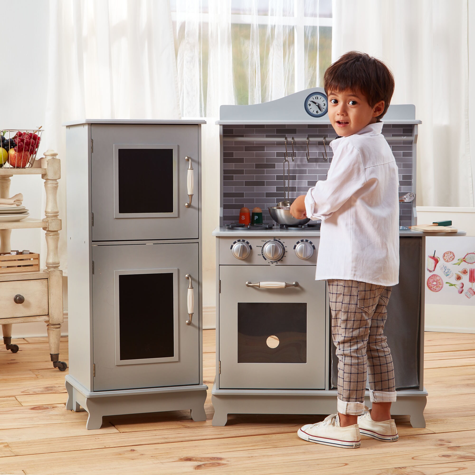 farmhouse kids kitchen