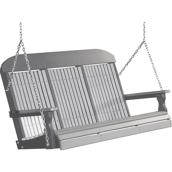 Shop Outdoor 5 Highback Porch Swing Free Shipping Today