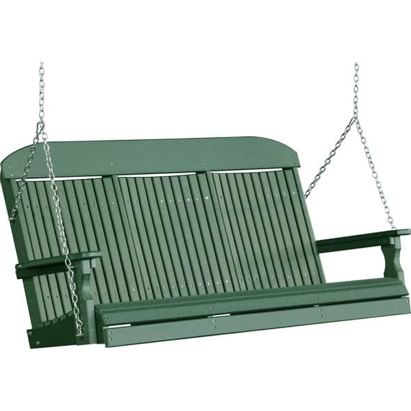 Shop Outdoor 5 Highback Porch Swing Free Shipping Today