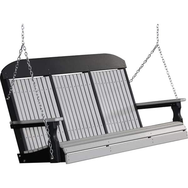 Shop Outdoor 5 Highback Porch Swing Free Shipping Today