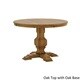 Eleanor Two-tone Round Solid Wood Top Dining Table by iNSPIRE Q Classic - Thumbnail 2
