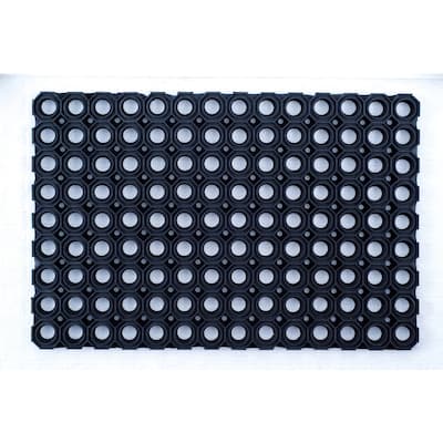 Doortex® Octomat Black All-Weather Heavy Duty Outdoor Door Mat