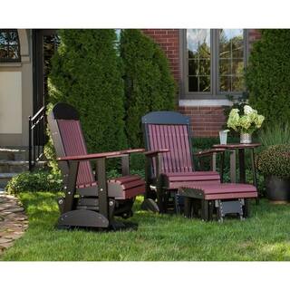 Outdoor Highback Glider Chair - Recycled Plastic