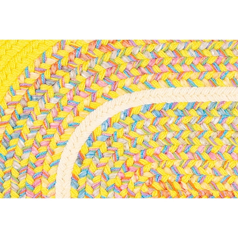 Rhody Rug Kid's Place Indoor/Outdoor Braided Area Rug