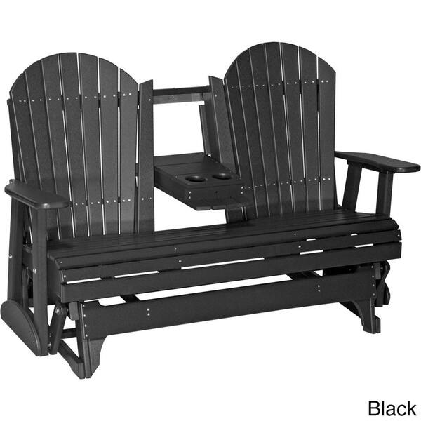 Shop Outdoor 5 Adirondack Porch Glider Bench Recycled Plastic