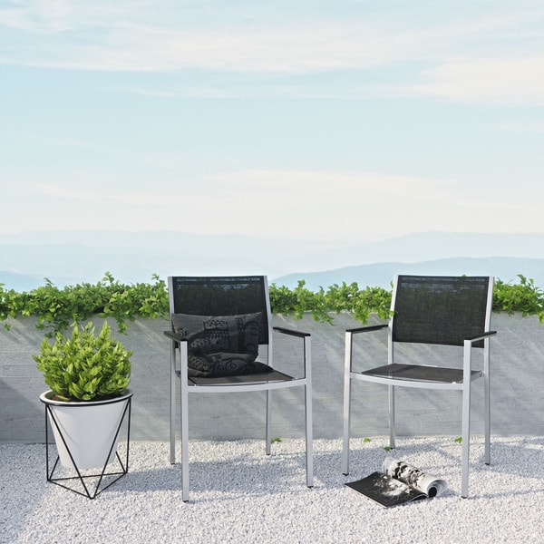 S Aluminum Outdoor Dining Chair Set Of 2 On Free S Aluminum Outdoor Dining Chair Set Of 2