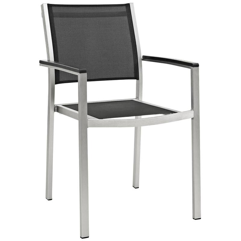 Shore Aluminum Outdoor Dining Set of 7