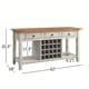 preview thumbnail 14 of 39, Eleanor Two-Tone Wood Wine Rack Buffet Server by iNSPIRE Q Classic