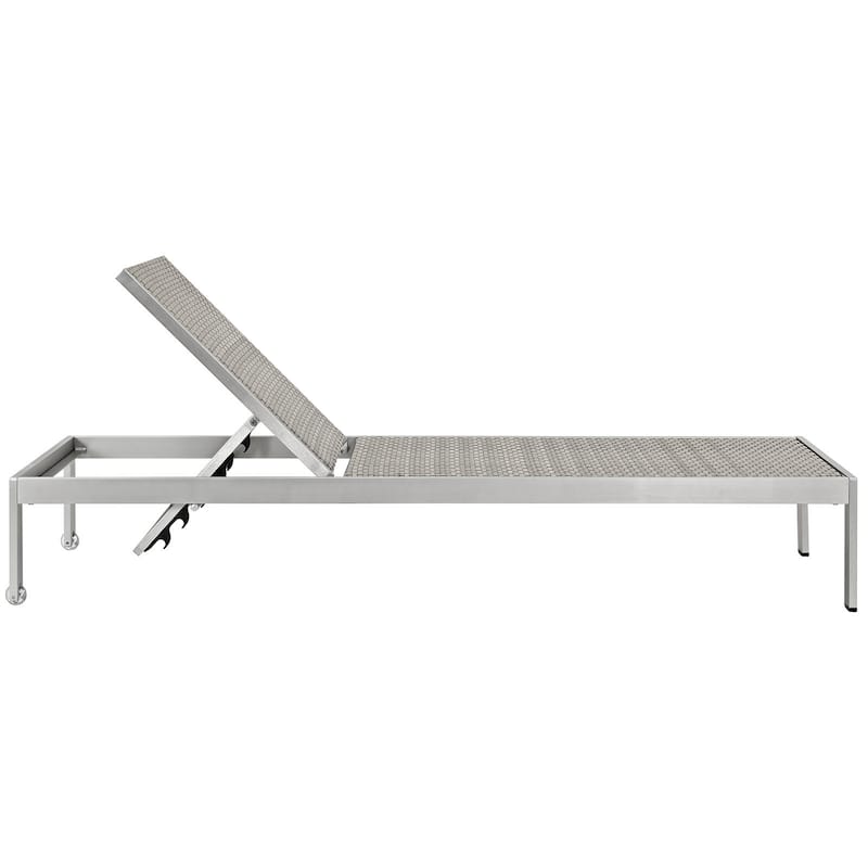 Shore Aluminum Outdoor Chaise Set of 3
