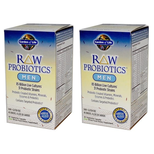 Shop Garden Of Life Raw Men S Probiotics 90 Vegetarian Capsules