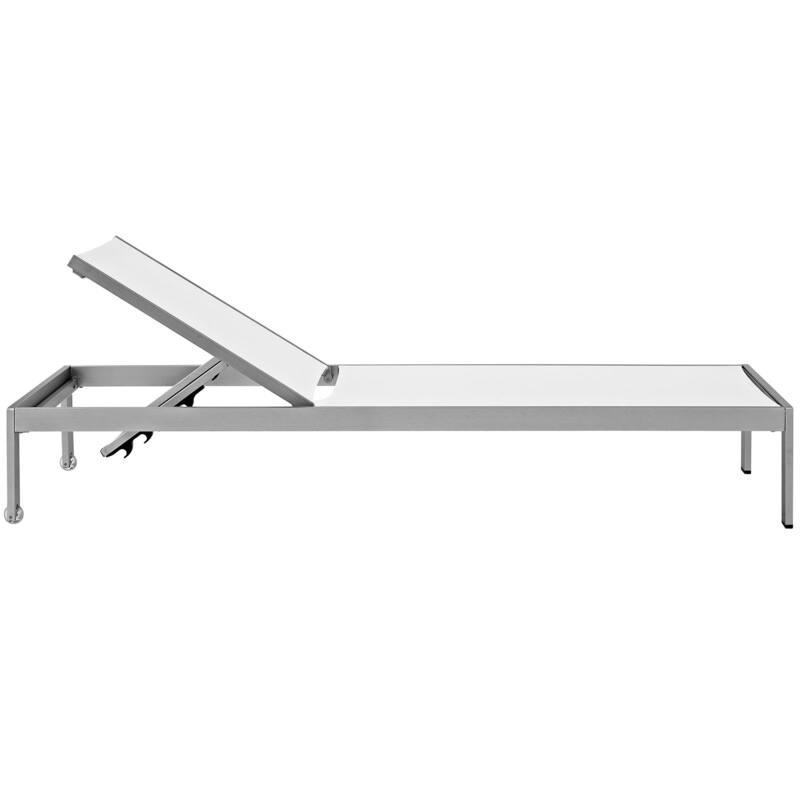 Shore Aluminum Outdoor Chaise Set of 2