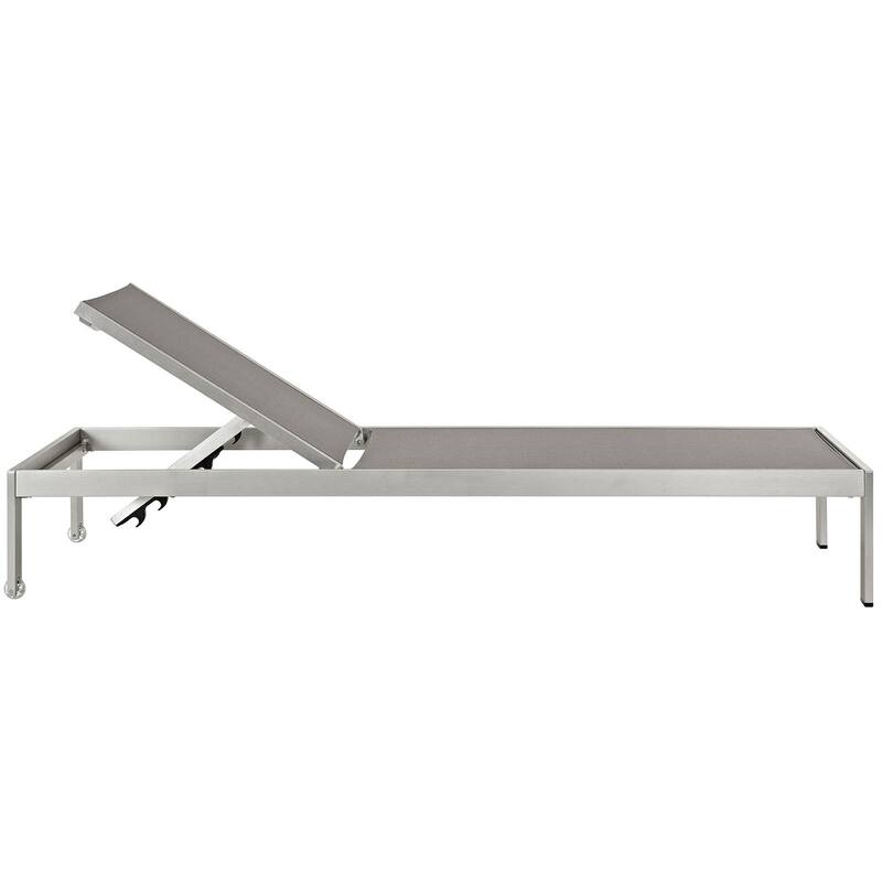 Shore Aluminum Outdoor Chaise Set of 2