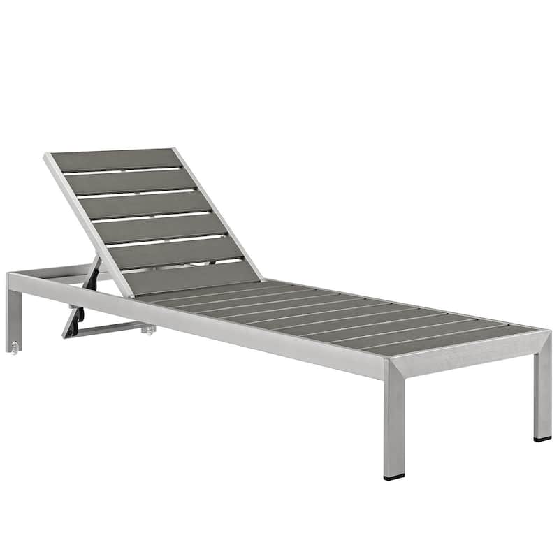 Shore Aluminum Outdoor Chaise (Set of 6)