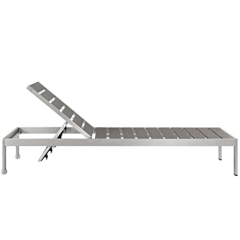 Shore Aluminum Outdoor Chaise Set of 4