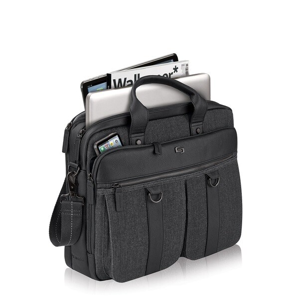 solo bradford laptop briefcase