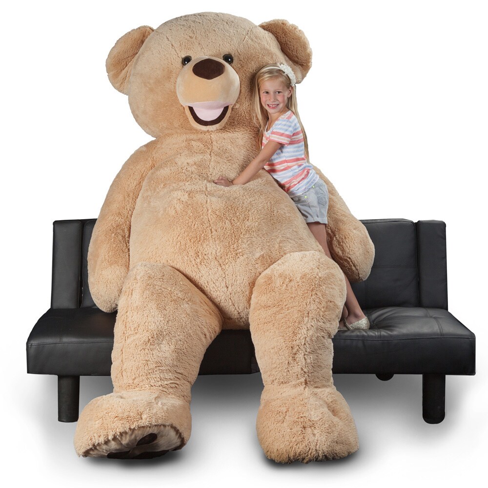 giant teddy bear with stuffing