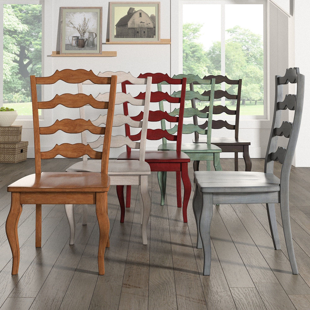 iNSPIRE Q Classic Eleanor Ladder Back Dining Chair (Set of 2)