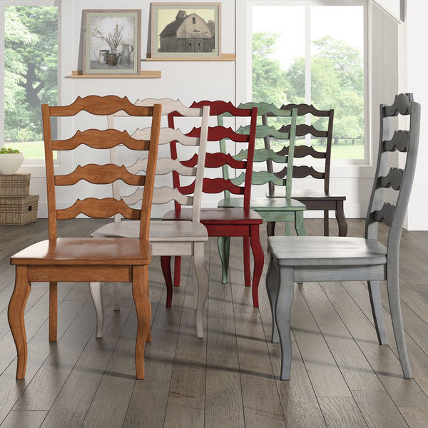 ladder chairs wooden