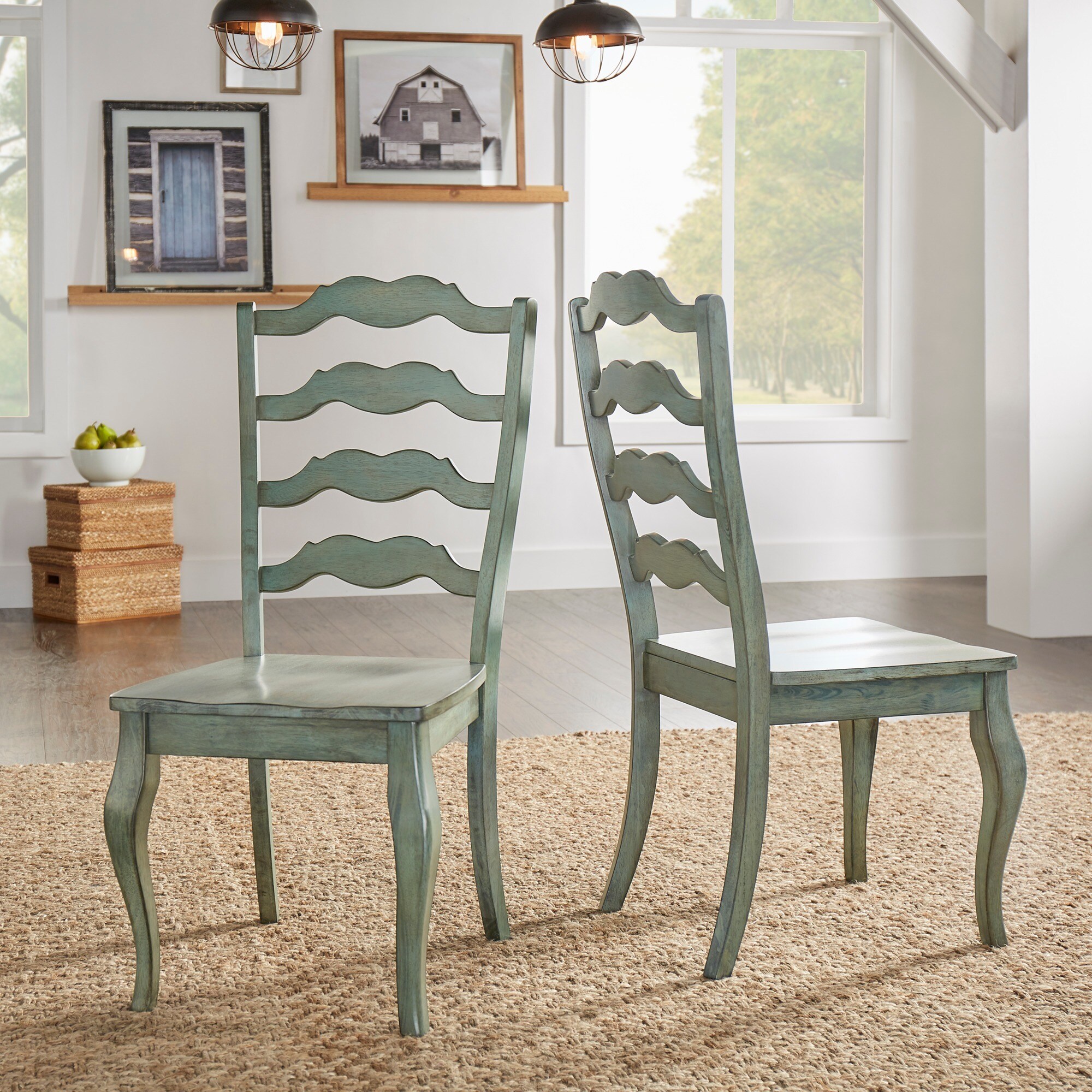 eleanor french ladder back dining chair by inspire q classic