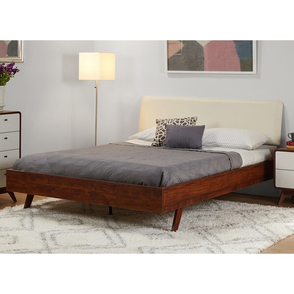 Simple Living Cassie Mid-Century Queen Bed