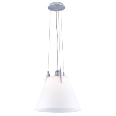 PLC Pinnacle 1-light 265 Opal 118GU24 Pendant