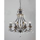 preview thumbnail 5 of 9, Adhafera 8 Light Candle Chandelier