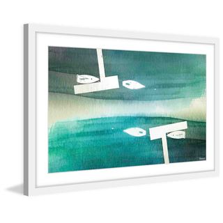 Parvez Taj - 'Fishing Boats' Framed Painting Print - Bed Bath & Beyond ...