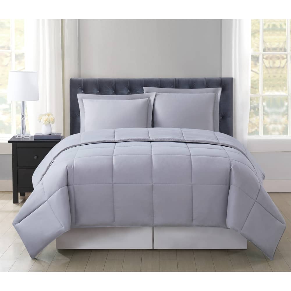 Truly Soft Everyday Reversible Down Alternative 3-Piece Comforter Set