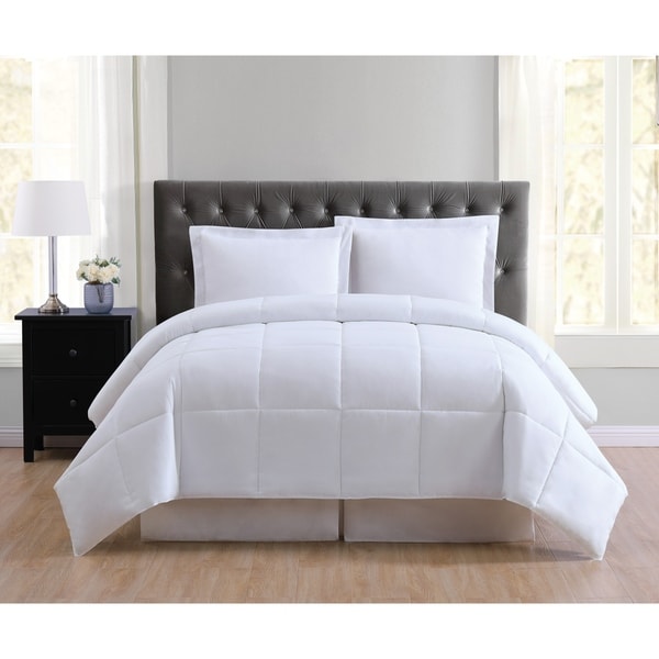 Truly Soft Everyday Reversible Down Alternative 3-piece Comforter Set