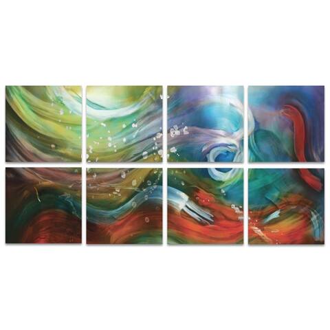NAY 'Esne Windows' Large Rainbow Art on Metal or Acrylic