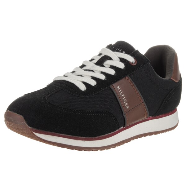 Tommy Hilfiger Men's Modesto Black Suede Casual Shoes - Free Shipping ...