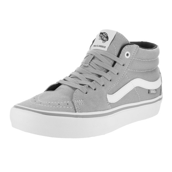 Shop Vans Men's Sk8-Mid Pro Drizz Grey 