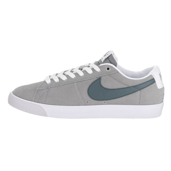 nike blazer low grey suede