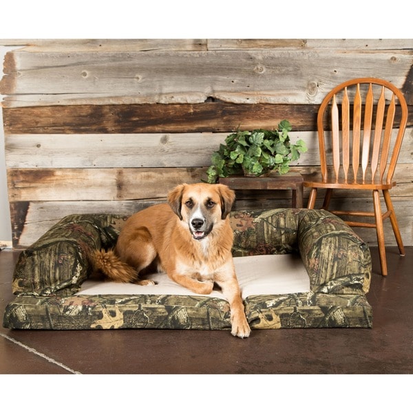 Hidden Valley Baxter Mossy Oak Camo Small to Extra-Large Dog Couch