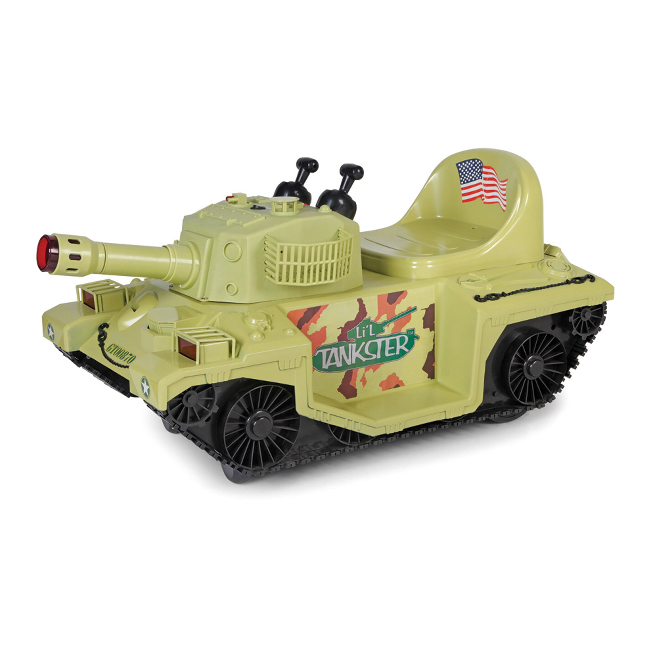 Giggo Toys Li'l Tankster 6V Battery Powered Tank