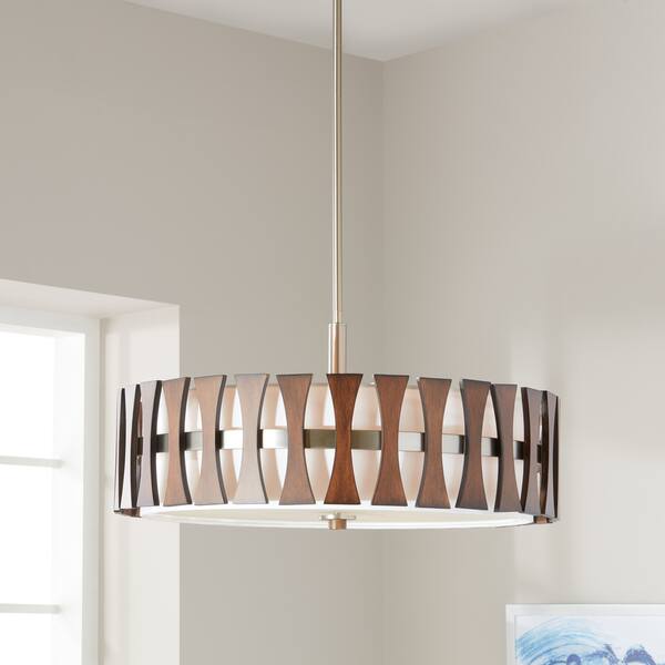 Kichler Lighting Cirus Collection 4 Light Auburn Stained Kichler Lighting Cirus Collection