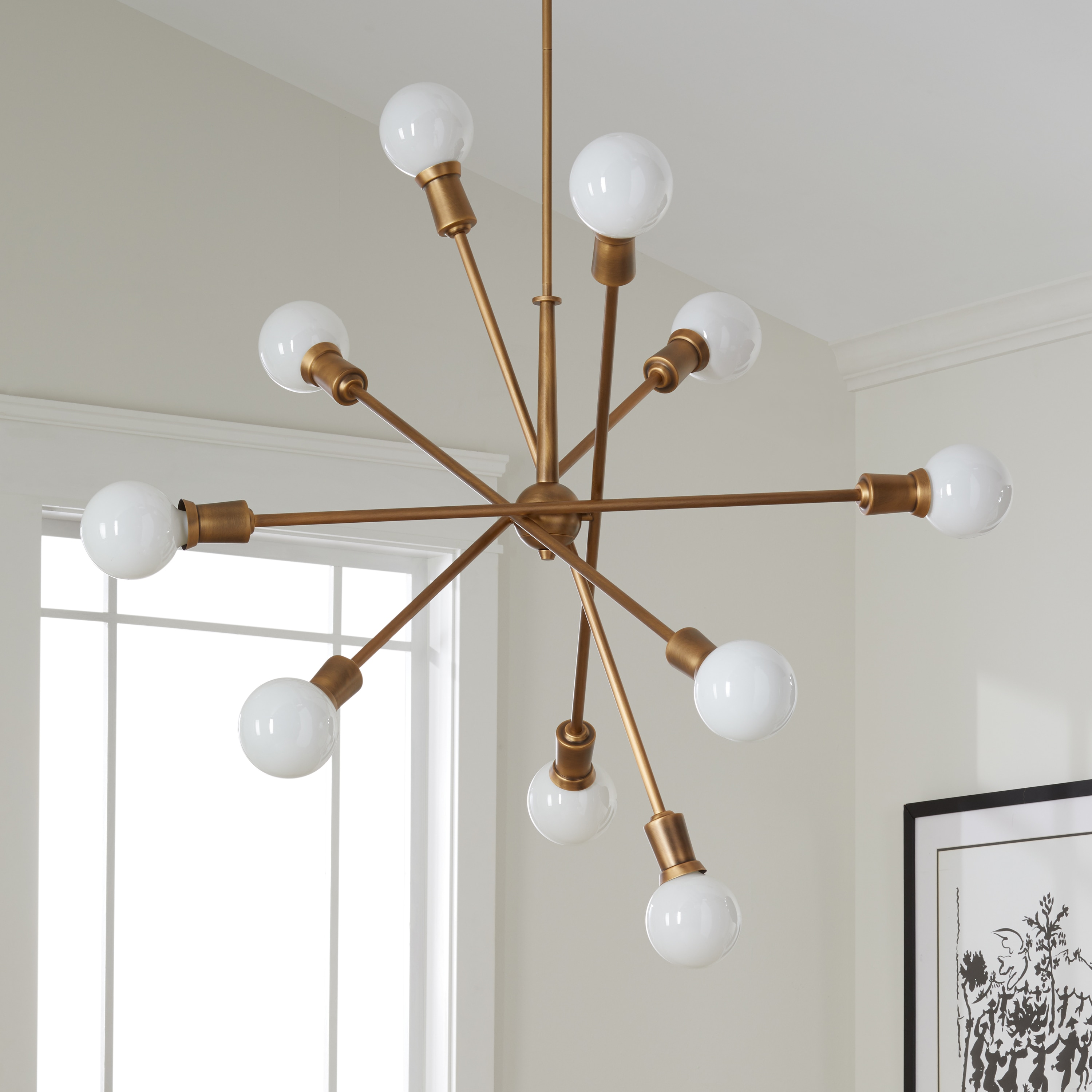 Copper Grove Dvemogili 10-light Natural Brass Chandelier - Chandeliers For Bedrooms by Overstock.com