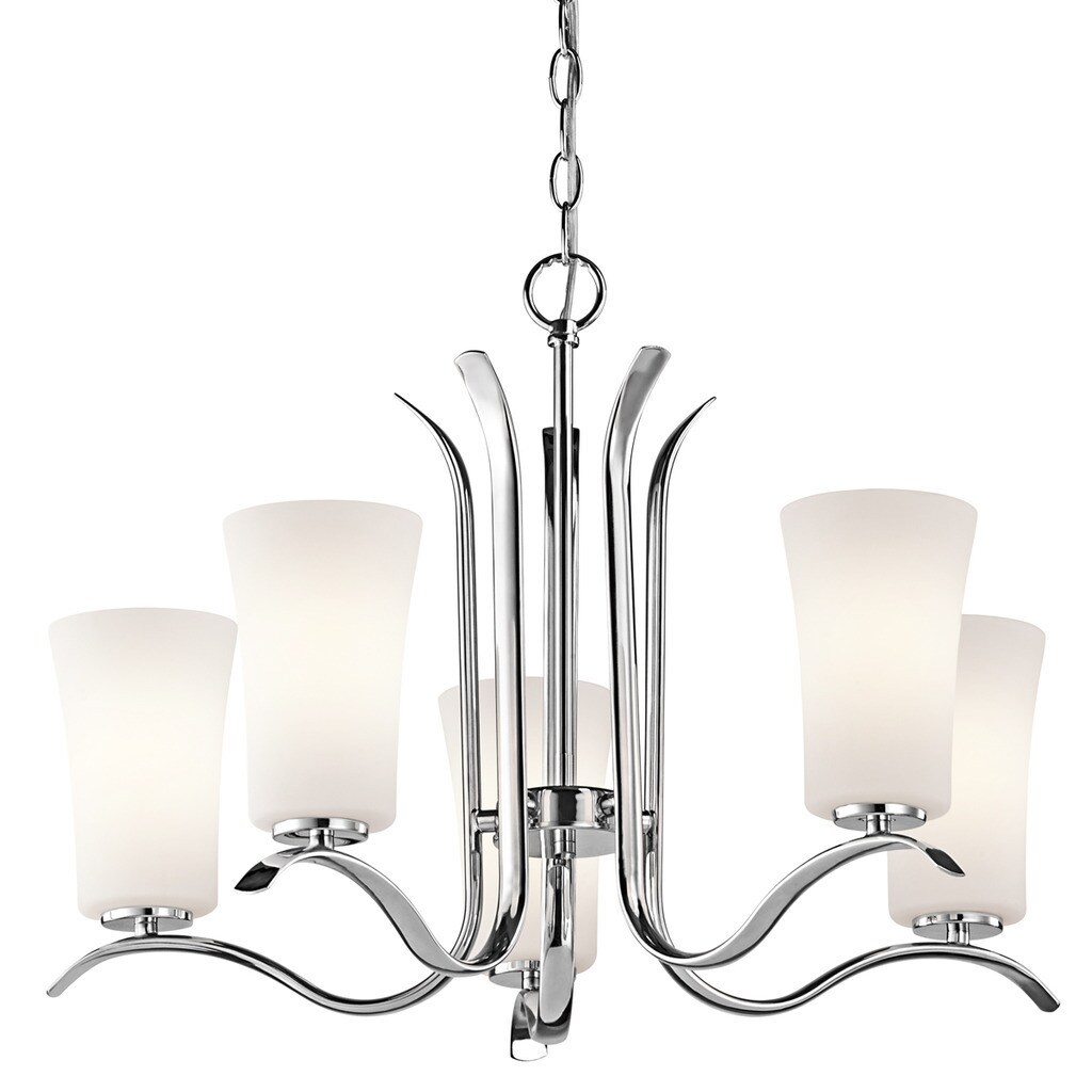 Kichler Lighting Armida Collection 5-light Chrome Chandelier - Chandeliers For Bedrooms by Overstock.com