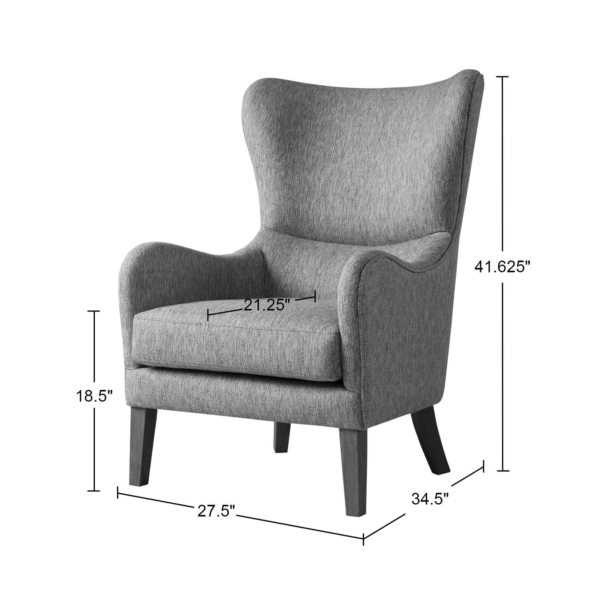 Madison park leda discount swoop wing chair