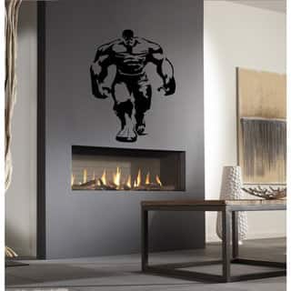 Shop Hulk Decal Hulk Superheroes Decal Superheroes Stickers Superheroes Vinyl Sticker Decal Size 22x30 Color Black On Sale Overstock 13521880