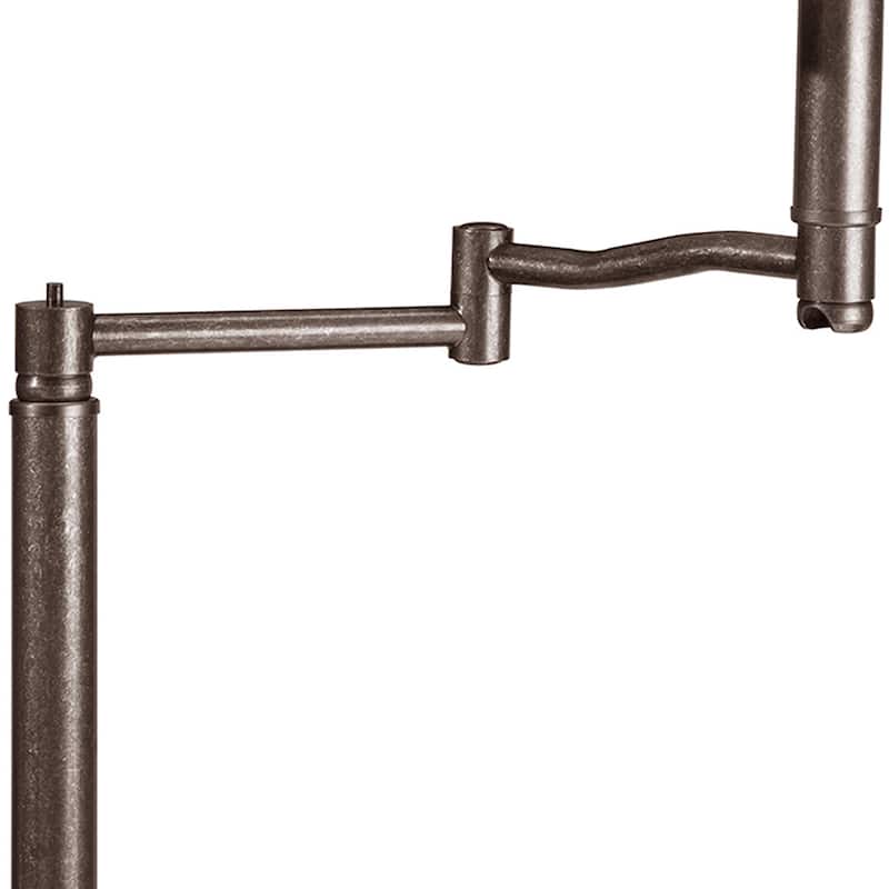 Leick Home Laurent One Drawer Swing Arm Lamp Side Table